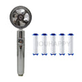 High Pressure Shower Head with 5 Filters | Water-Saving Rainfall Handheld Spa