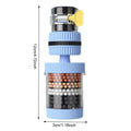Universal Splash-Proof Water Filter Faucet | 6-Stage Purifier & Bubbler